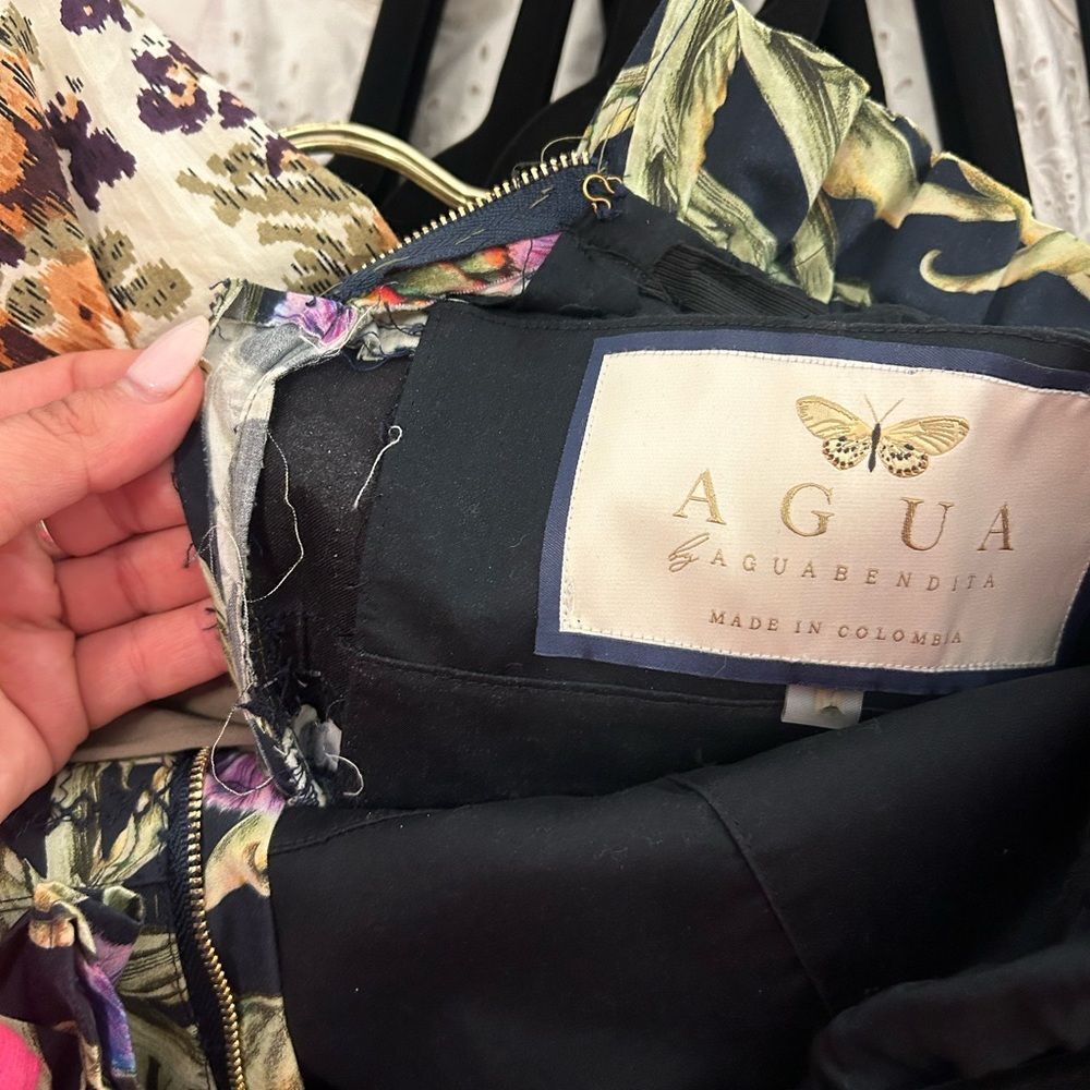 Agua by Agua Bendita off the shoulder dress medium - Picture 6 of 9